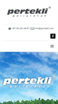 Mobile Screenshot of pertekli.com