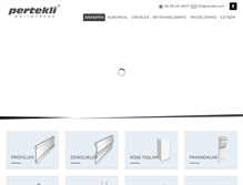 Tablet Screenshot of pertekli.com